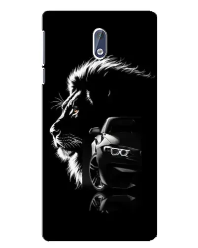 Чехол для Nokia 3 с картинкой «BMW и лев»