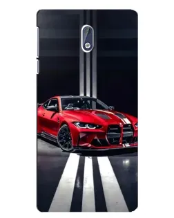 Чехол для Nokia 3 с картинкой «Красная BMW на дороге» Чехол для Nokia 3 с картинкой «Красная BMW на дороге»