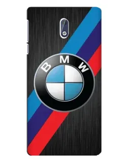 Чехол для Nokia 3 с картинкой «BMW M-stripes стиль» Чехол для Nokia 3 с картинкой «BMW M-stripes стиль»