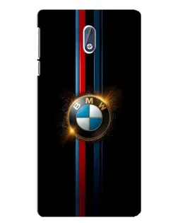 Чехол для Nokia 3 с картинкой «BMW M-Power неон» Чехол для Nokia 3 с картинкой «BMW M-Power неон»
