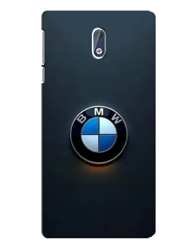 Чехол для Nokia 3 с картинкой «Логотип BMW — минимализм»