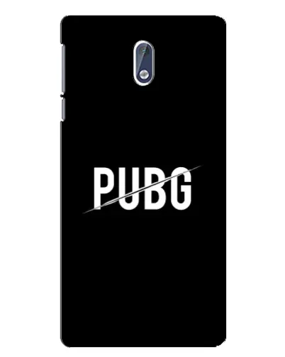 Чехол для Nokia 3 с картинкой «PUBG — белый логотип» Чехол для Nokia 3 с картинкой «PUBG — белый логотип»