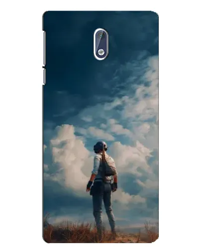Чехол для Nokia 3 с картинкой «Герой PUBG на скале» Чехол для Nokia 3 с картинкой «Герой PUBG на скале»