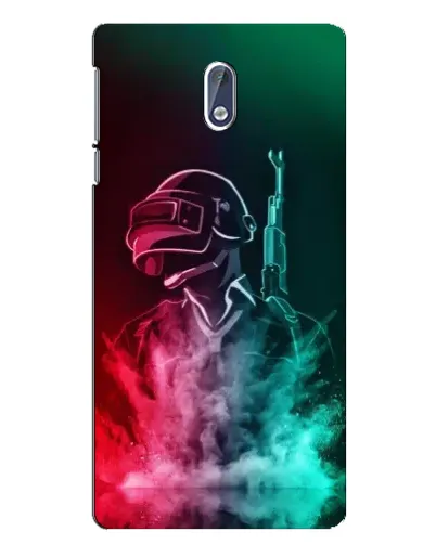 Чехол для Nokia 3 с картинкой «PUBG — огненный воин» Чехол для Nokia 3 с картинкой «PUBG — огненный воин»