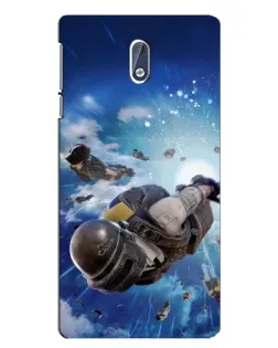 Чохол для Nokia 3 з картинкою «Десант PUBG — стрибок» Чохол для Nokia 3 з картинкою «Десант PUBG — стрибок»