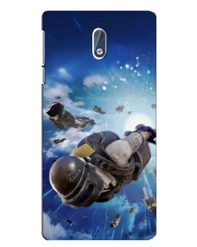 Чехол для Nokia 3 с картинкой «Десант PUBG — прыжок» Чехол для Nokia 3 с картинкой «Десант PUBG — прыжок»
