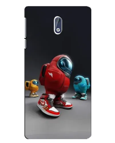 Чехол для Nokia 3 с картинкой «Among Us — 3D стиль» Чехол для Nokia 3 с картинкой «Among Us — 3D стиль»