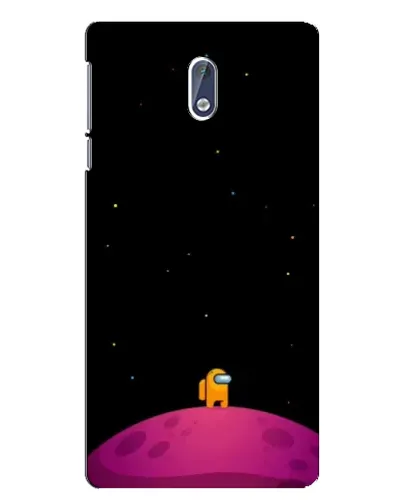 Чехол для Nokia 3 с картинкой «Одинокий герой на планете» Чехол для Nokia 3 с картинкой «Одинокий герой на планете»
