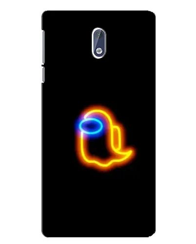 Чехол для Nokia 3 с картинкой «Among Us неоновое сияние» Чехол для Nokia 3 с картинкой «Among Us неоновое сияние»