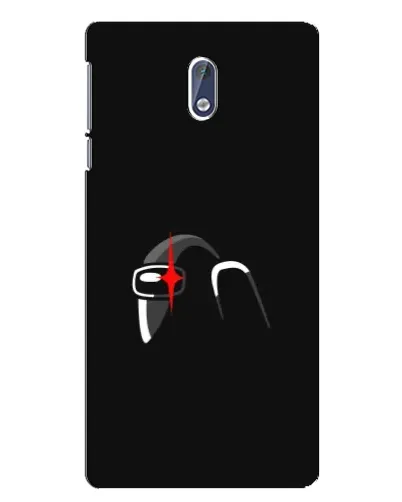 Чехол для Nokia 3 с картинкой «Among Us шлем» Чехол для Nokia 3 с картинкой «Among Us шлем»