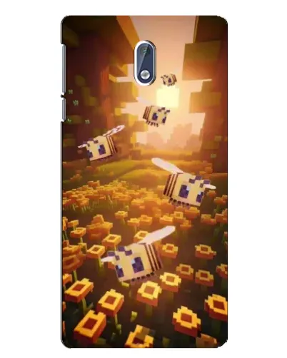 Чехол для Nokia 3 с картинкой «Поле подсолнухов»