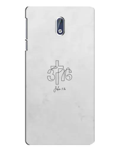 Чохол для Nokia 3 з картинкою «Івана 3:16 Хрест» Чохол для Nokia 3 з картинкою «Івана 3:16 Хрест»