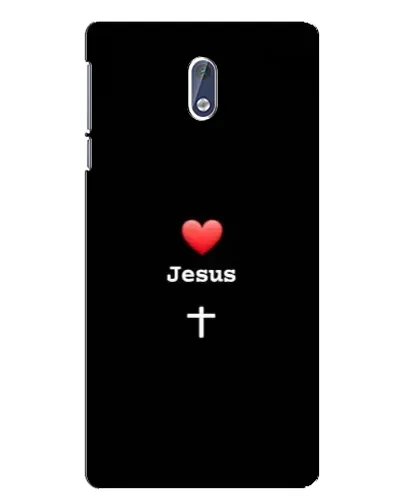Чохол для Nokia 3 з картинкою «Серце - Jesus» Чохол для Nokia 3 з картинкою «Серце - Jesus»