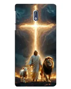 Чохол для Nokia 3 з картинкою «Лев Юди та Світло» Чохол для Nokia 3 з картинкою «Лев Юди та Світло»
