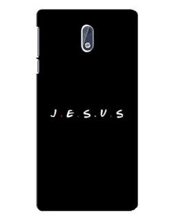 Чохол для Nokia 3 з картинкою «Крапки віри J.E.S.U.S.»