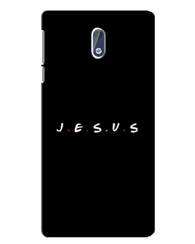 Чохол для Nokia 3 з картинкою «Крапки віри J.E.S.U.S.» Чохол для Nokia 3 з картинкою «Крапки віри J.E.S.U.S.»