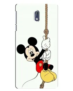 Чехол для Nokia 3 с картинкой «Mickey на канате»