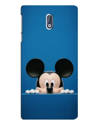 Чехол для Nokia 3 с картинкой «Микки выглядывает»