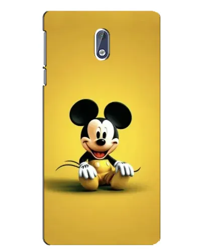 Чехол для Nokia 3 с картинкой «Микки на желтом»
