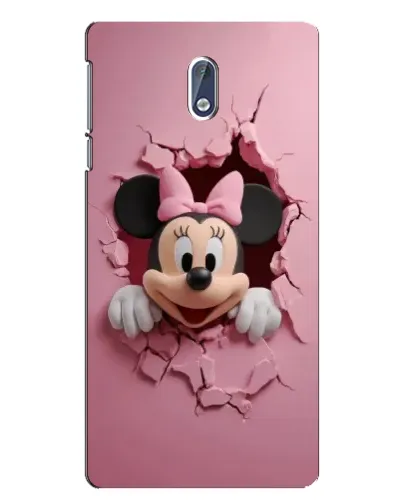 Чехол для Nokia 3 с картинкой «Минни сквозь стену»