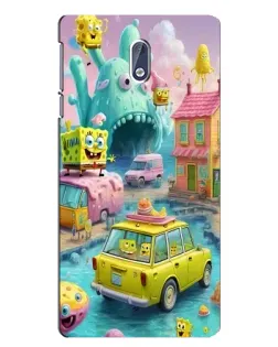 Чехол для Nokia 3 с картинкой «Монстр-трак приключения»