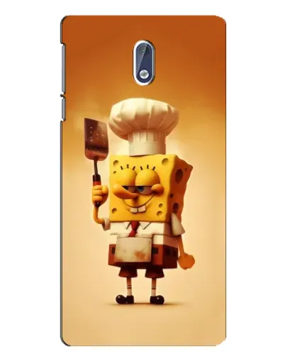 Чехол для Nokia 3 с картинкой «Губка Боб повар»