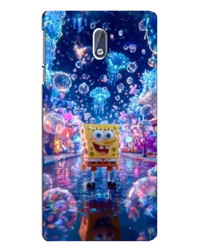 Чехол для Nokia 3 с картинкой «Неоновый океан»