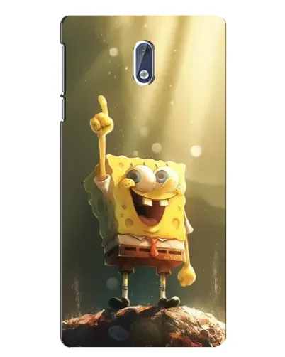 Чехол для Nokia 3 с картинкой «Сияющий Спанч Боб»