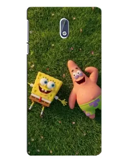 Чехол для Nokia 3 с картинкой «Друзья на лужайке»
