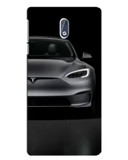 Чехол для Nokia 3 с картинкой «Tesla Model S Look»