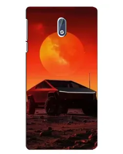Чехол для Nokia 3 с картинкой «Cybertruck на Марсе» Чехол для Nokia 3 с картинкой «Cybertruck на Марсе»