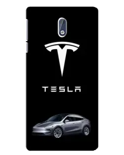 Чохол для Nokia 3 з картинкою «Tesla Model Y» Чохол для Nokia 3 з картинкою «Tesla Model Y»