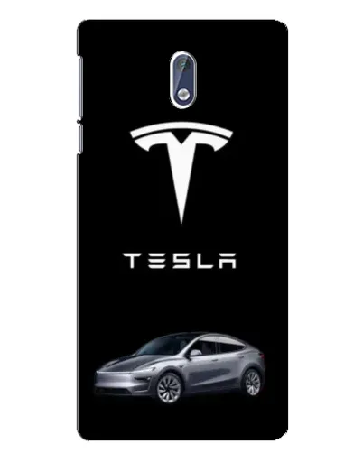 Чехол для Nokia 3 с картинкой «Tesla Model Y»