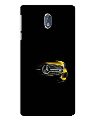 Чехол для Nokia 3 с картинкой «Mercedes — ретро стиль»
