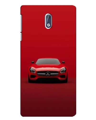 Чехол для Nokia 3 с картинкой «Красный Mercedes AMG»