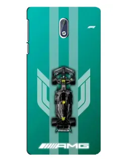 Чехол для Nokia 3 с картинкой «Mercedes AMG Petronas»