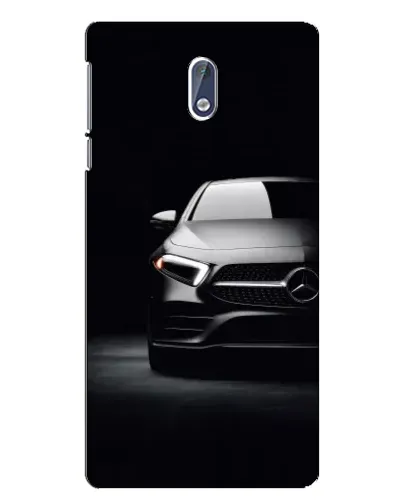 Чехол для Nokia 3 с картинкой «Свет фар Mercedes»