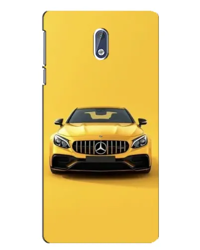 Чехол для Nokia 3 с картинкой «Желтый Mercedes GT»