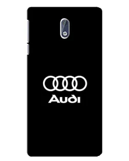Чехол для Nokia 3 с картинкой «Классическое лого Audi»