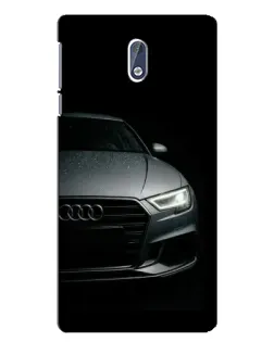 Чехол для Nokia 3 с картинкой «Audi — детализация кузова»