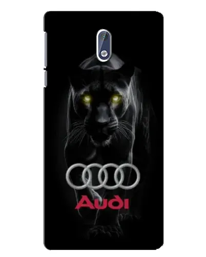 Чохол для Nokia 3 з картинкою «Пантера та Audi»