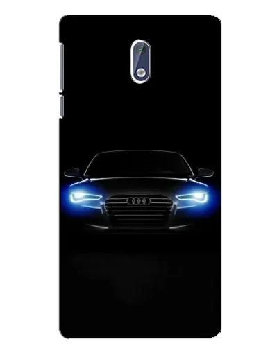 Чохол для Nokia 3 з картинкою «Audi в неоні»