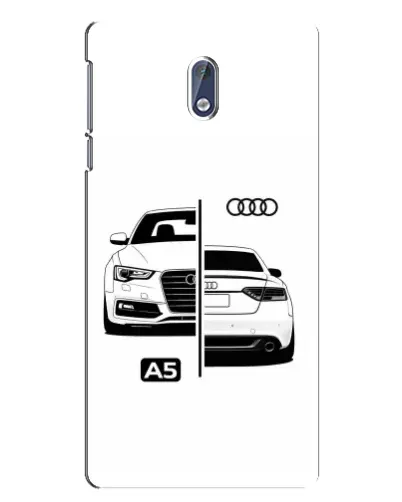 Чохол для Nokia 3 з картинкою «Audi — контрастний дизайн»