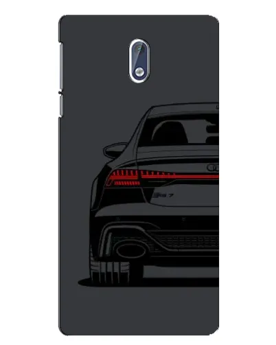 Чохол для Nokia 3 з картинкою «Задня частина Audi — арт»