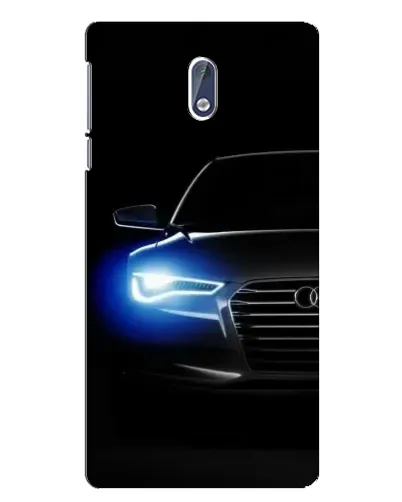 Чохол для Nokia 3 з картинкою «Неоновий погляд Audi»