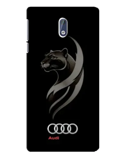 Чохол для Nokia 3 з картинкою «Графіка — пантера та Audi»