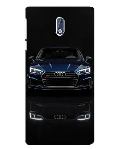 Чохол для Nokia 3 з картинкою «Audi — нічне відображення»