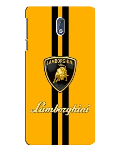 Чехол для Nokia 3 с картинкой «Lamborghini Stripe желтый»