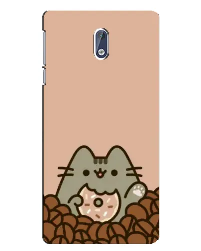 Чехол для Nokia 3 с картинкой «Кофейный Пушин»