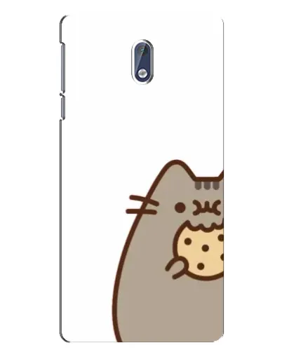 Чехол для Nokia 3 с картинкой «Пушин с печеньем»